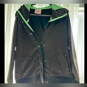 Empyre‎ Black Galaxy Men’s Hooded Jacket, XL